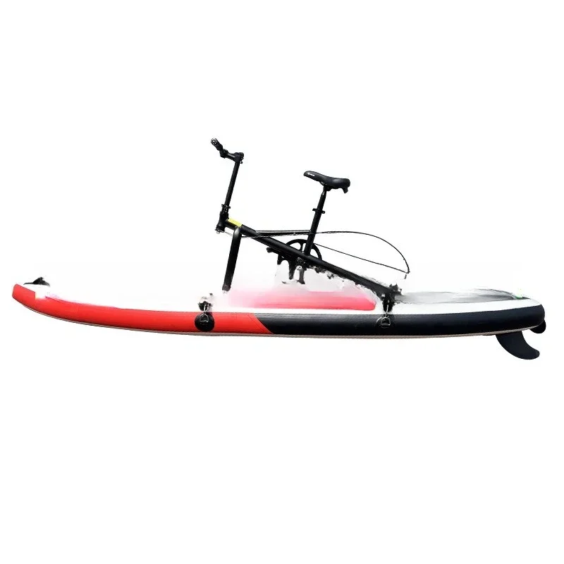 Pedal Unpowered Outdoor Water Inflatable Bicycle Aluminum Car