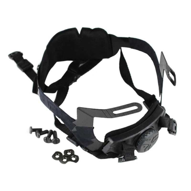 Tactical Helmet Inner Suspension Locking System Adjustable Fast Helmet Strap Shooting Hunting Airsoft Helmet Accessories