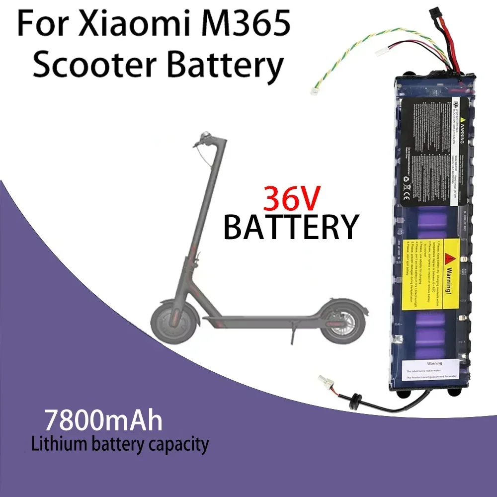 

M365 36V 7800mAh Litium Ion Battery Pack 10S3P NE1003-H Cell Communication Interface ,for Xiaomi M365 Electric Scooter.