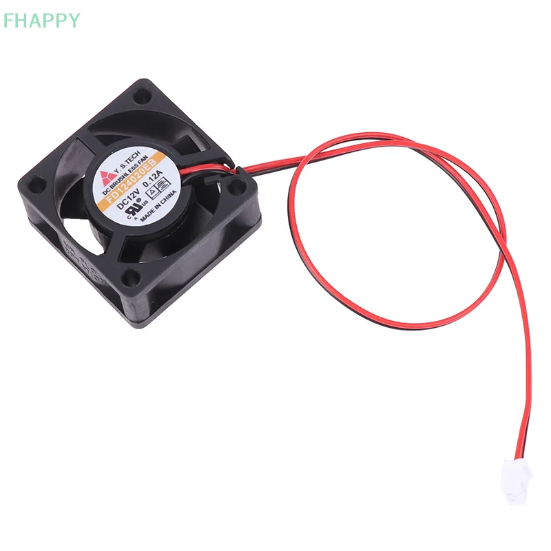 1Pc 40*40*20mm 4cm Ventilation Fan FD124020EB 40204YCM 12V 0.12A 3Wires Durable Silent Fan Blower Fan Large Air Volume Fan