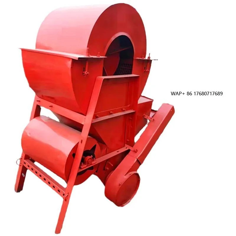 

Factory Direct Small Agricultural Rice Wheat Threshing Machine With Engine Supporting Hit Wheat Threshing Machine