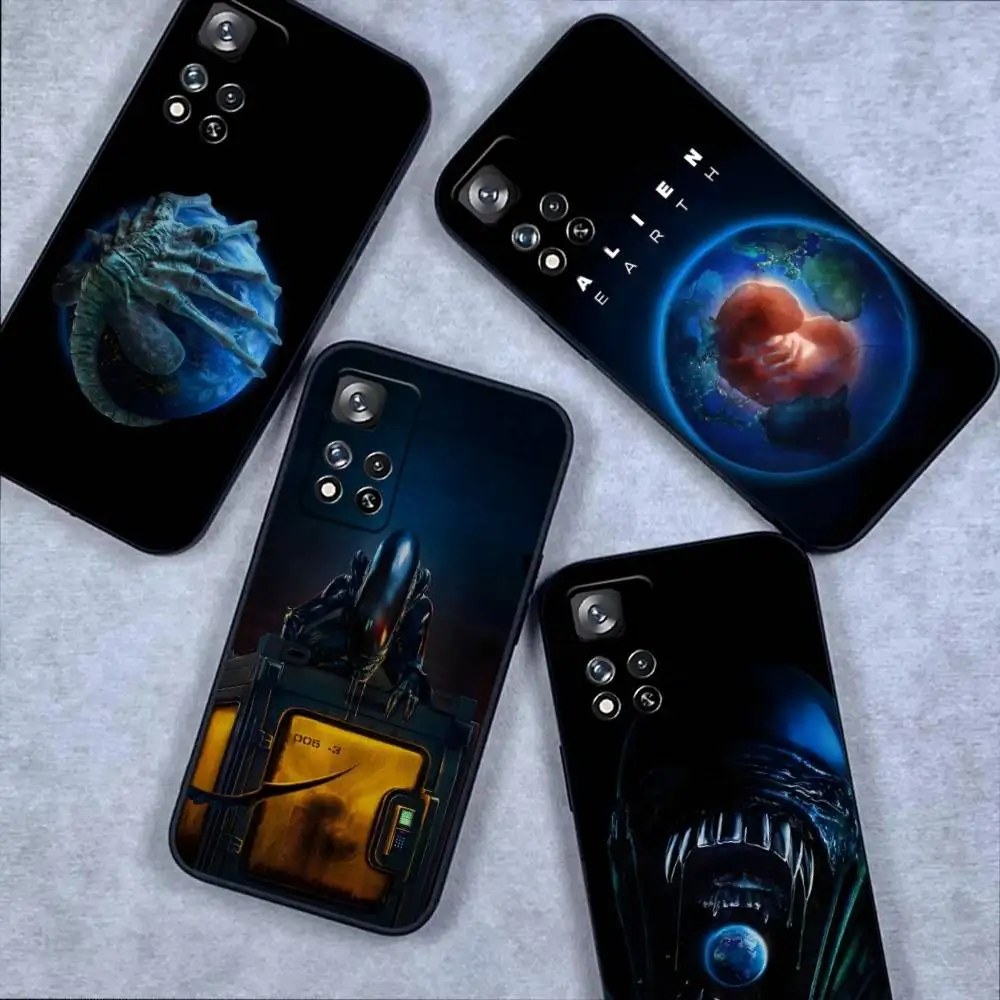 

A-AlienS Earth 2025 Phone Case For Samsung S 25,24,23,22,30,21,10,9,Ultra,Plus,Lite,FE,4,5G Black Soft Case