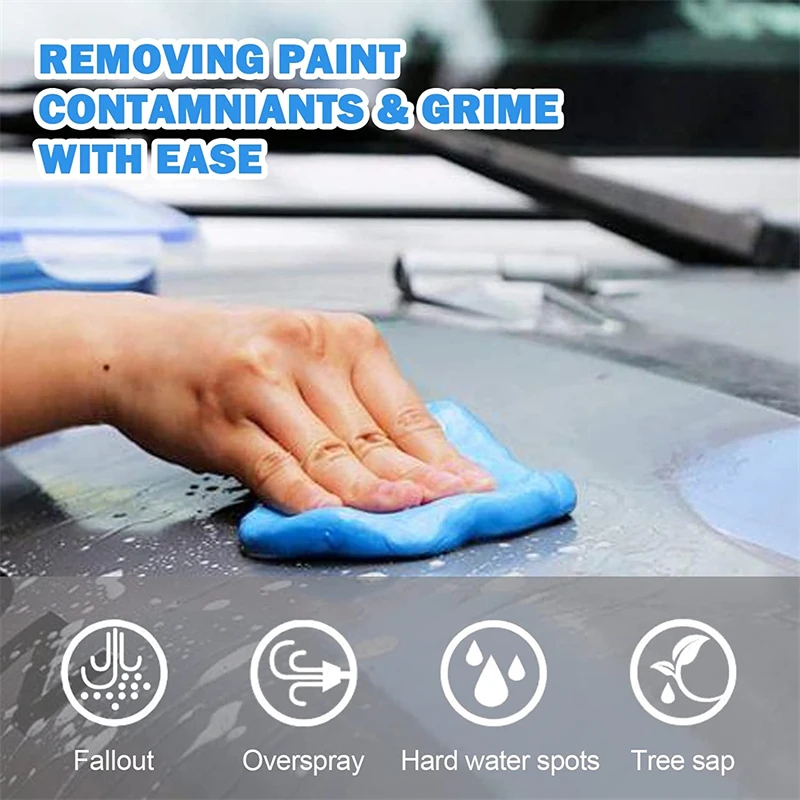 New Clay Bar Car Detailing Cleaner Car Detail Cleaning Clay Bar Car Magic Mud Car Cleaner Maintenance Cleaning Supplies