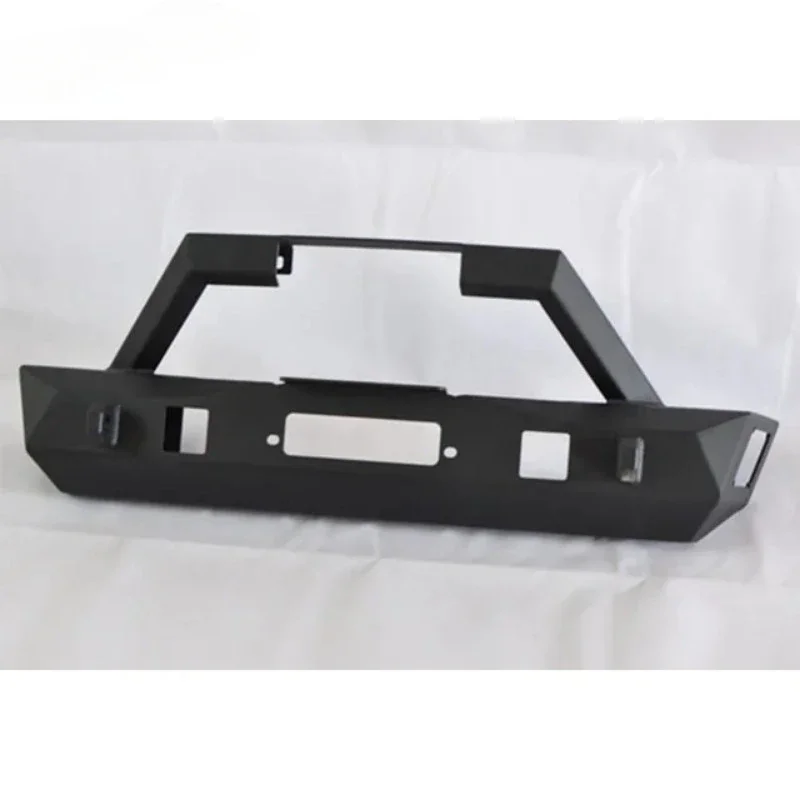 Texture Black Steel  Front Bumper, Without LED Light, with Heavy Duty Bull Bar, for Jeep