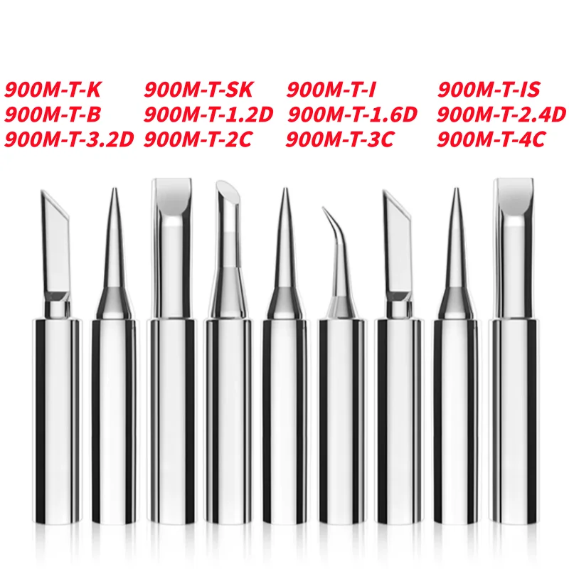 

Soldering Iron Tips 900M-T Solder Tip Replacement Lead-Free Welding Tips Head Hakko Radio Shack Solder Station