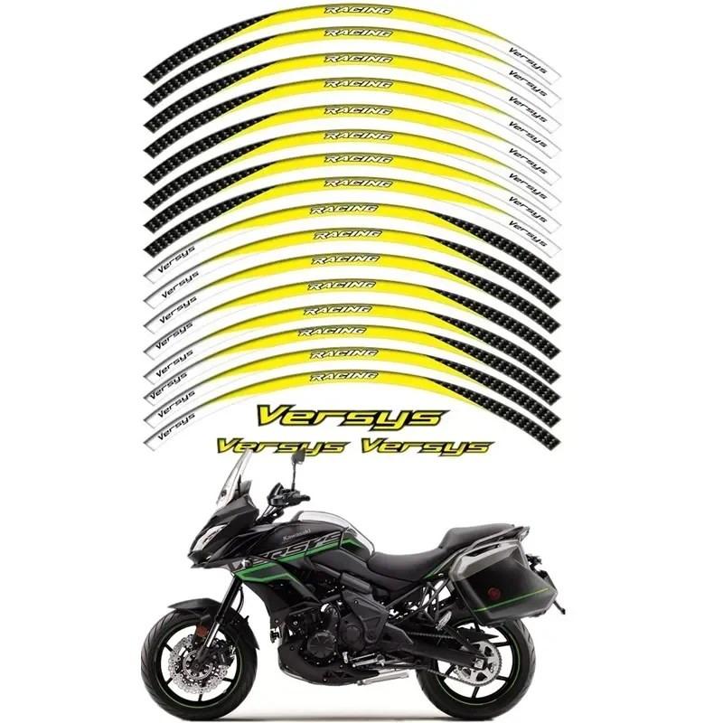 

Запчасти для мотоциклов KAWASAKI VERSYS 650 1000 X300 300, контурное колесо, декоративная наклейка-2 MOto