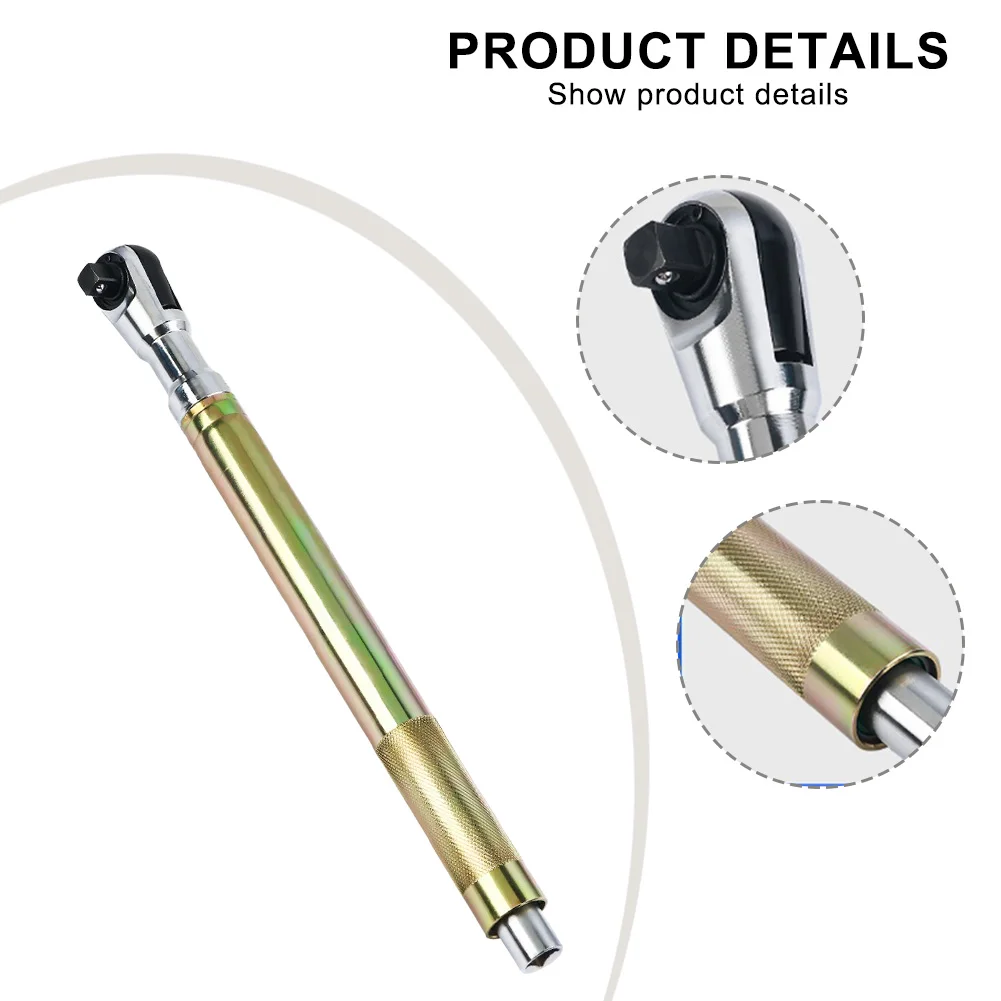 2-in-1 التلقائي اليد وجع موسع أداة وجع موسع 1/2 بوصة نطاق عزم الدوران من 37lb-ft إلى 74lb-ft مقبض عدم الانزلاق