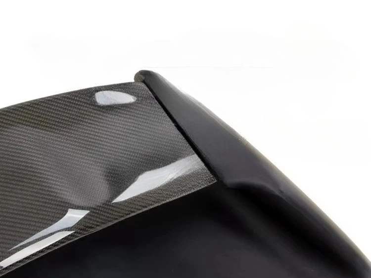 Half Carbon Fiber Customized Spoiler for  Type-R Upgrade to Mug Style