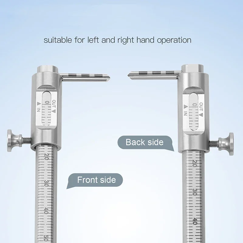 

Dental Implant Measuring Calipers Slide Measuring Gauge Rule Measuring Gauge Rule