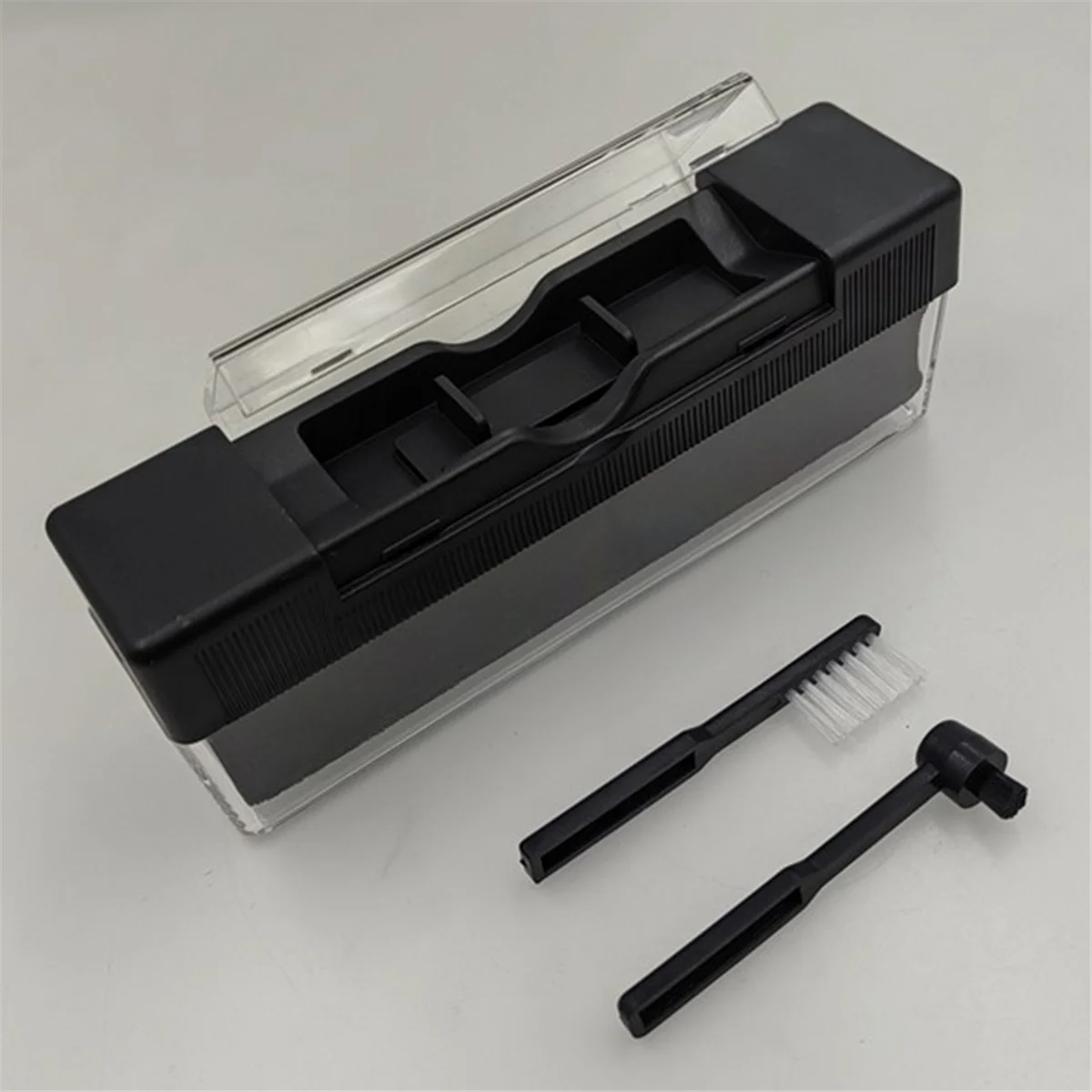 Набор для чистки виниловых пластинок EULM, антистатическая бархатная щетка для удаления пыли для проигрывателя компакт-дисков/LP, аксессуар для проигрывателя проигрывателей