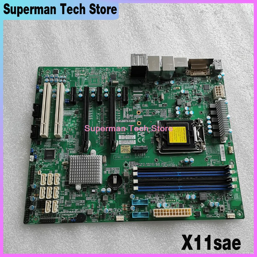 Workstation Motherboard Chipset C236 LGA1151 DDR4 Xeon E3-1200 v5/v6 6th/7th Gen. Core i7/i5/i3 Series For Supermicro X11sae