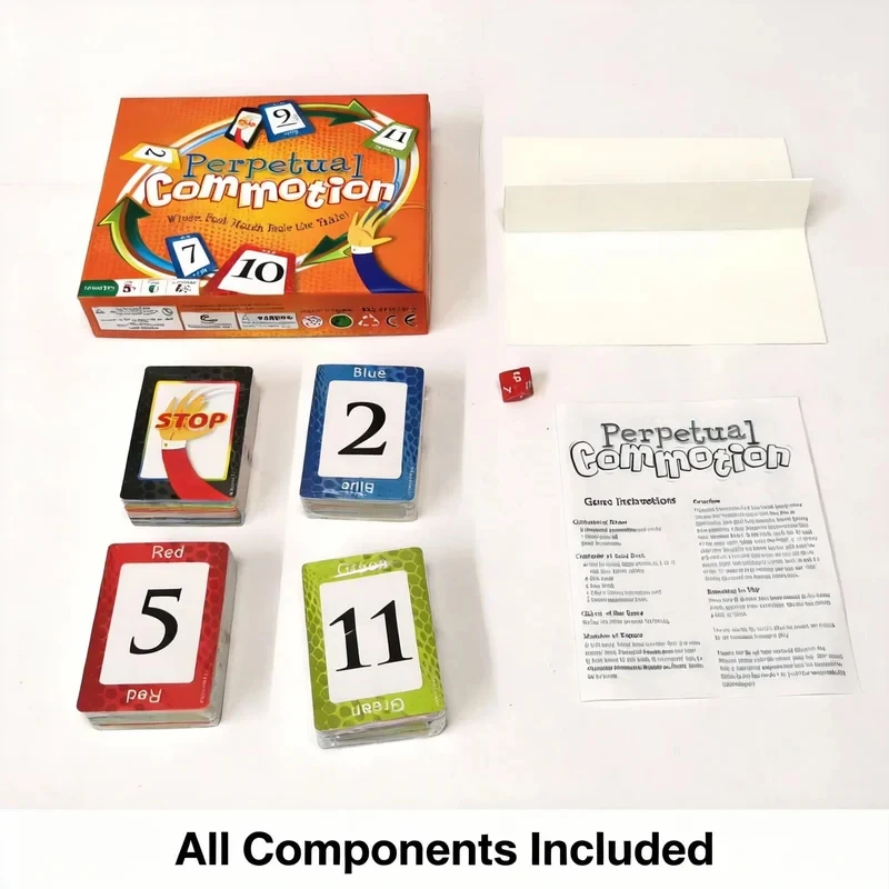 

Fast-Paced Collect Card Games - Color Number Matching Family for 2-6 Players Ages 8+, Exciting Game Night Entertainment
