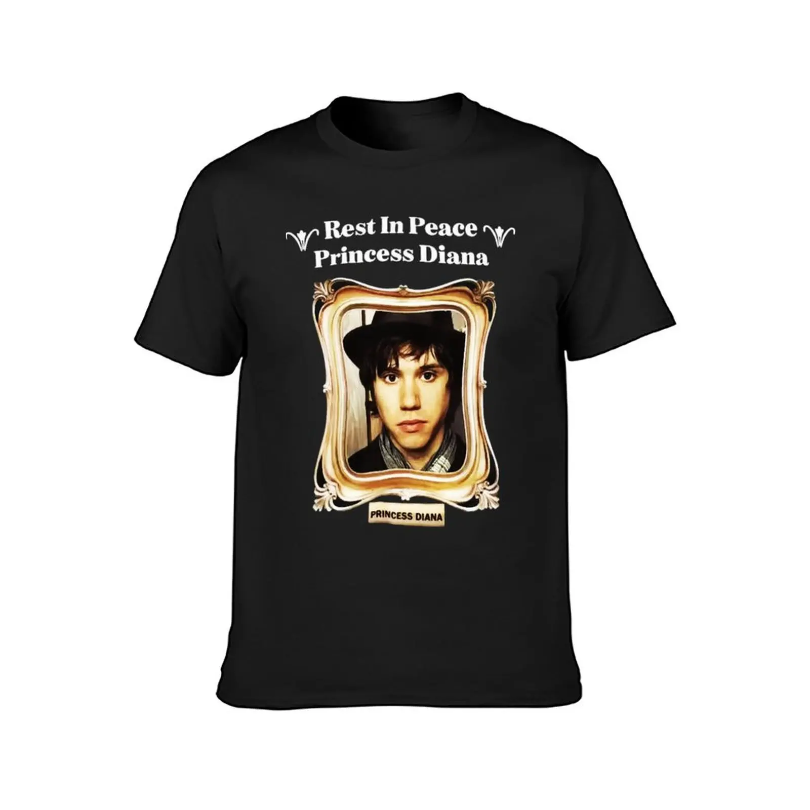 Rest In Peace Princess Diana Ryan Ross T-Shirt anime summer top oversized summer tops mens t shirts casual stylish