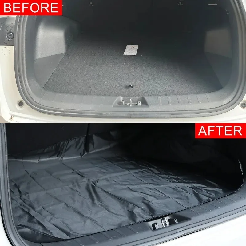 العالمي مقاوم للماء والغبار ألياف البوليستر البضائع حصيرة سيارة جذع حماية منصات اكسسوارات السيارات لجميع سائق السيارات