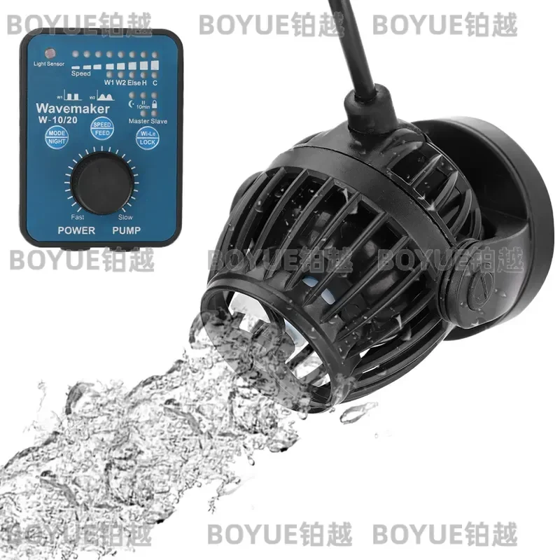 Jebao RW Series WiFi Wave Maker Pump Silent Water Circulation Flow Device for Marine Reef Fish Tank Aquarium Surf Simulation