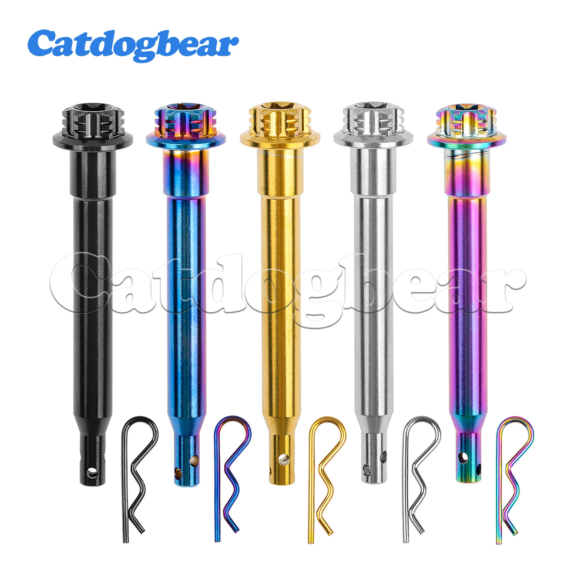 

Catdogbear Titanium Bolt Brake Pin Kit Piston for Motorcyle Brembo Calipers Oil Disc Brake Clamp Calipe