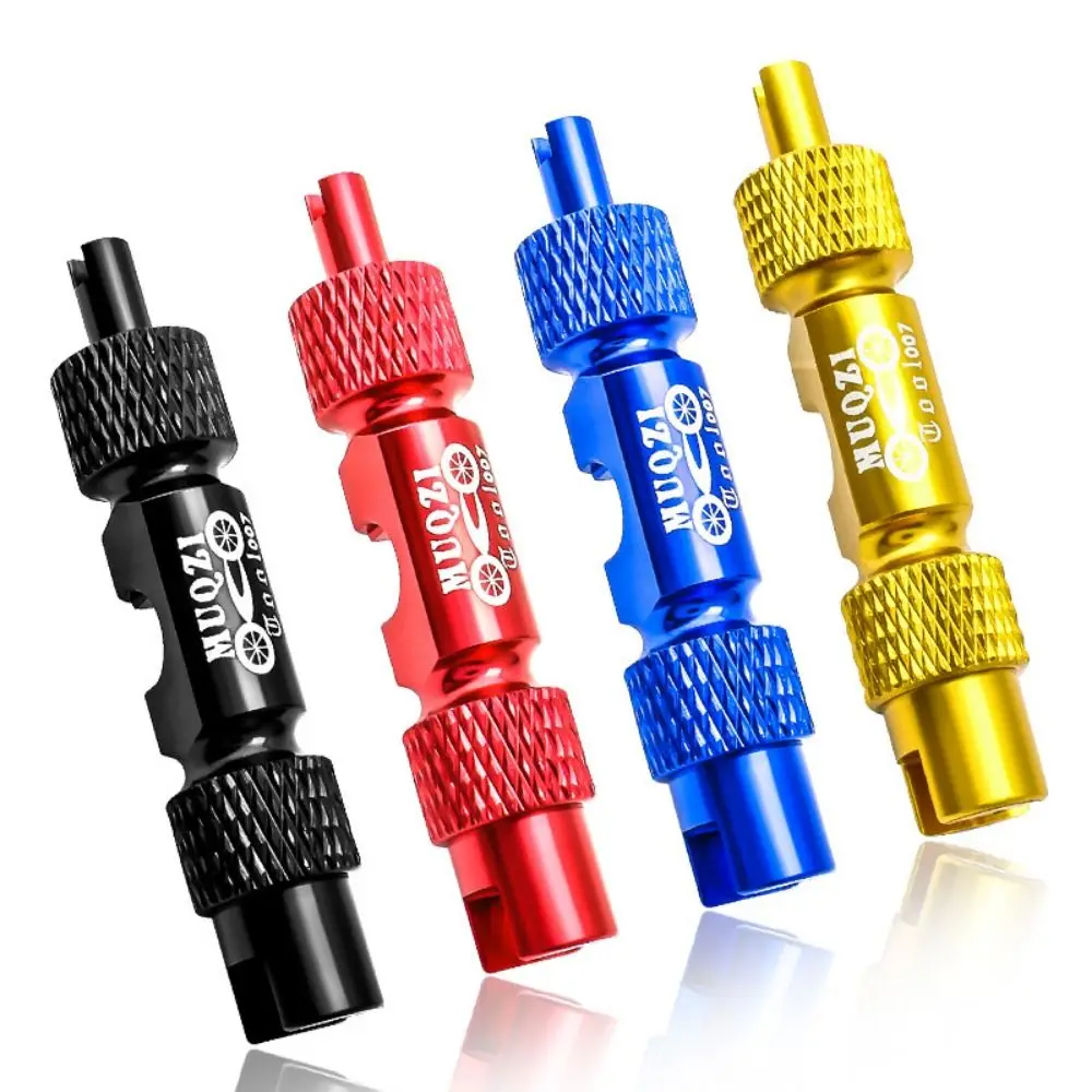 

Aluminum Alloy Multifunction Tire Nozzle Wrench Multifunction Double-head Valve Removal Wrench American Nozzle Extension Rod