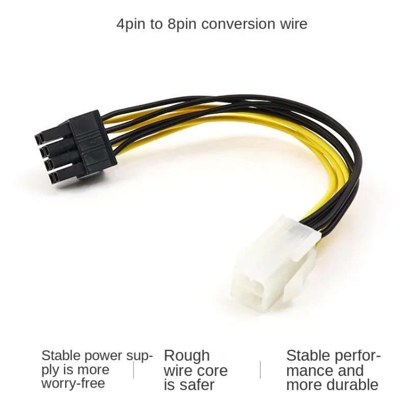 6-Pins Naar 8-Pins Pci Power Converter Kabel Voor Gpu Videokaart Pcie Pci-e Drop