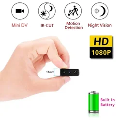 Mini Camera Smallest 1080P Full HD Camcorder Infrared Night Vision Micro Cam Motion detection IR-CUT DV Support Hidden TF card