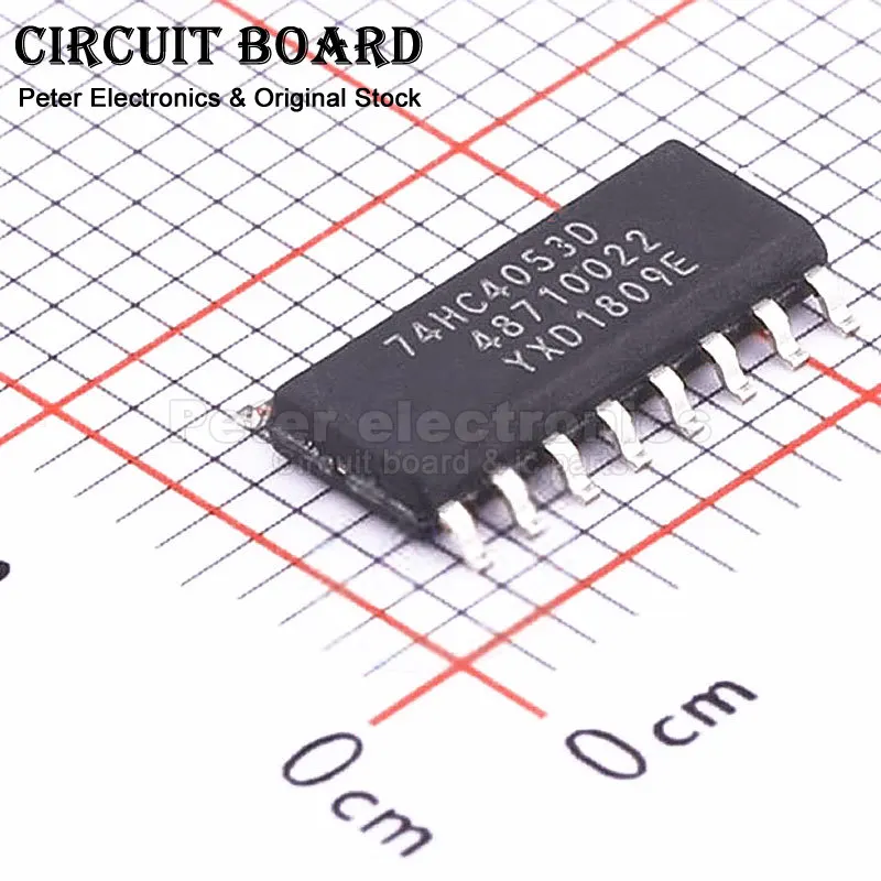 10Piece 74HC4053D,653 120Ohm SPDT SOIC-16 Analog Switches Multiplexers Available