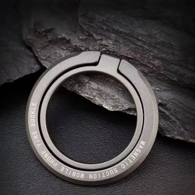 MagSafe Magnetischer Handy-Ringhalter Fingergriff-Ständer 360° Drehbarer Telefonhalter Schreibtisch- und Autohalterung Handy-Zubehör