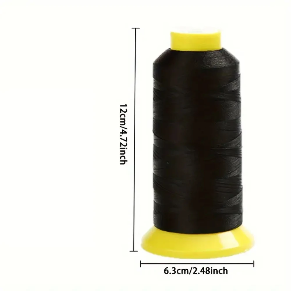 Hair Extension Sewing Thread Set with 10 Curved Hand Sewing Needles, for Hair Extensions, DIY Hair Weaving and Braiding Supplies image 6