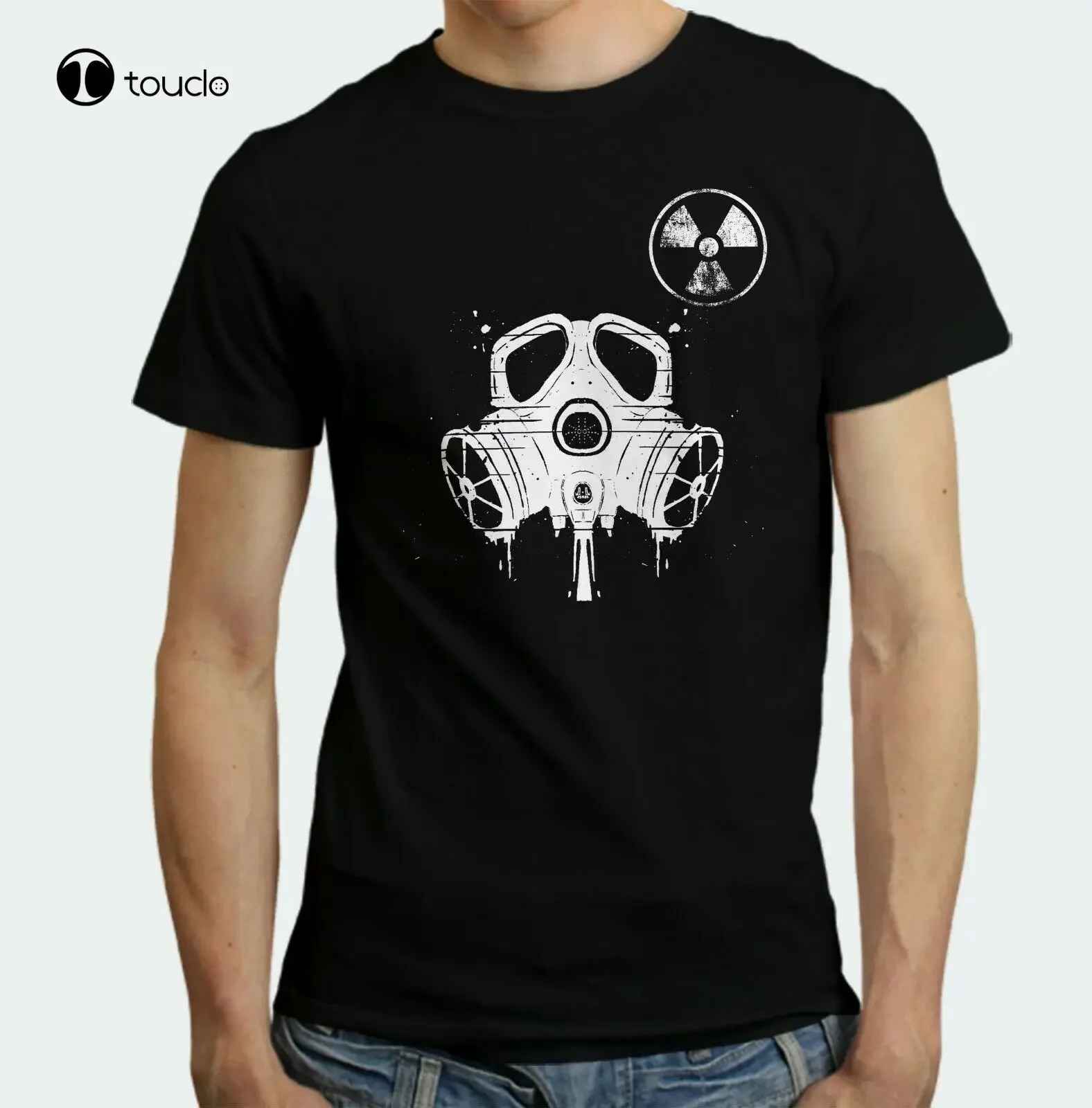 Radiation Symbol Radioactive Danger Tee The Gas Mask T-Shirt