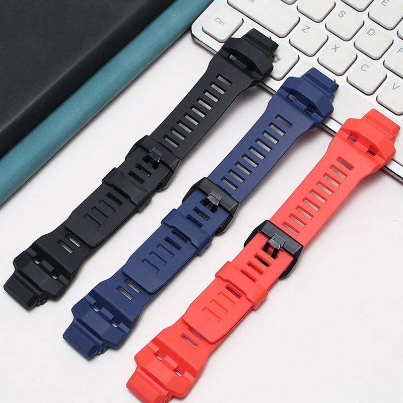 Rubber bracelet For Casio GBD-H1000 Silicone Strap 3475 Cat Man Series Black G-SHOCK Resin Replacement waterproof Accessories view 2