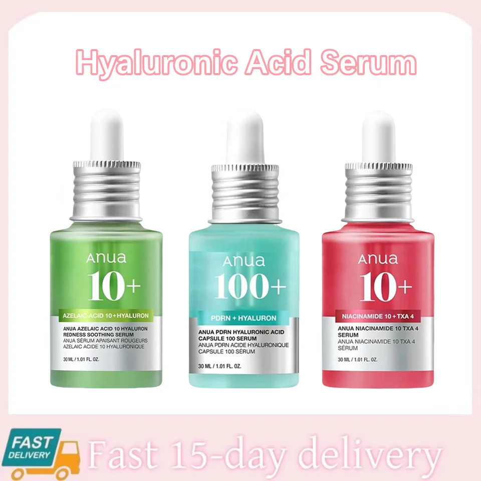 

Anua Skin Care Sets Peach Niacinamide Serum Niacinamide Hyaluronic Acid Serum 30ml Korean Original Skincare Products