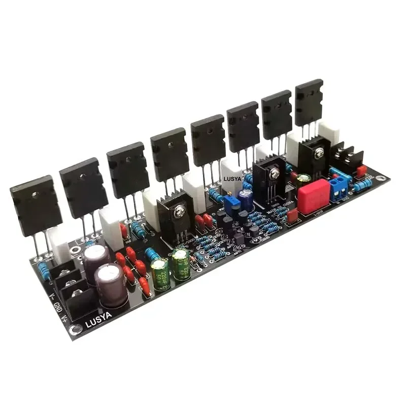 

DLHiFi Upgraded Version Mono 400W Tube 2SC5200 + 2SA1943 20V-90V HIFI High Power Audio Amplifier Finished Board