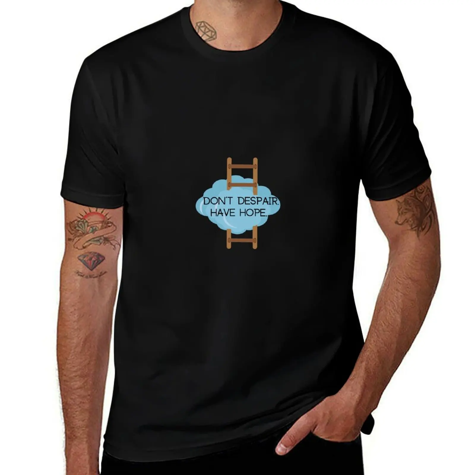 Don't Despair. Have Hope. T-Shirt All Match Print Short Sleeve Top T-Shirt