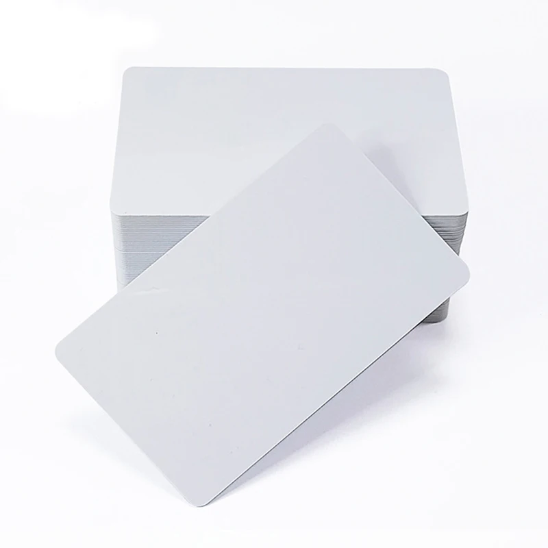 10pcs/Lot Blank PVC NFC Card 13.56MHz ISO14443A Thermal Print Inkjet Printable NFC 215 Chip Business Card for All NFC Phone
