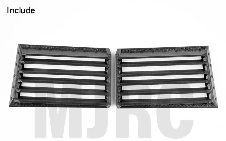 Per Trax Trx-4 Unità Tattica Defensive Sideguard Kit Stampa 3d Finestra Laterale Armatura Parabrezza Anteriore Difesa Lunetta 82066-4