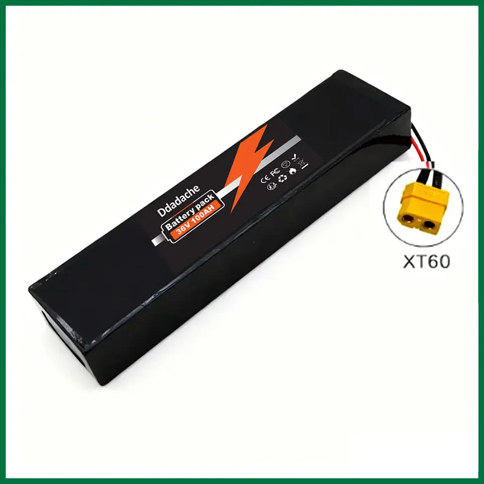 Verbeterde oplaadbare 10S3P 36V 10000mAh 42V elektrische batterij 18650 Lithium M365 voor XT60-JST XT30-JST XT60-SM XT60-stekker