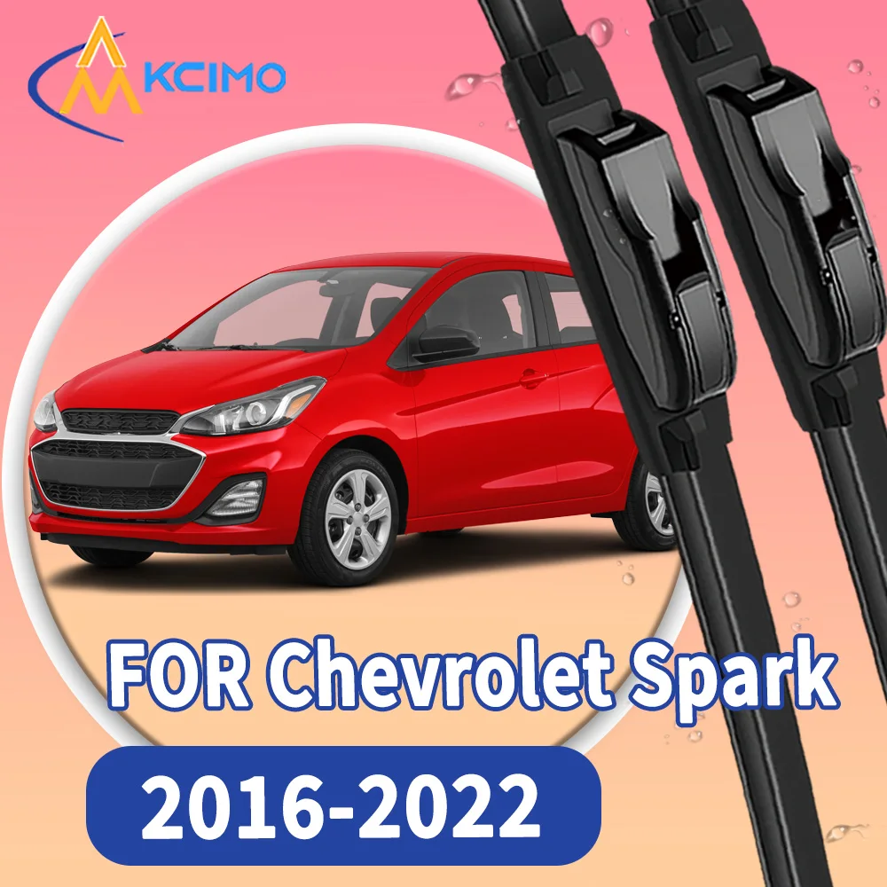 

High Quality 2pcs Windscreen Car Rain Brush Front Windshield Auto Wipers Perfect Fit for Chevrolet Spark M400 2016–2022