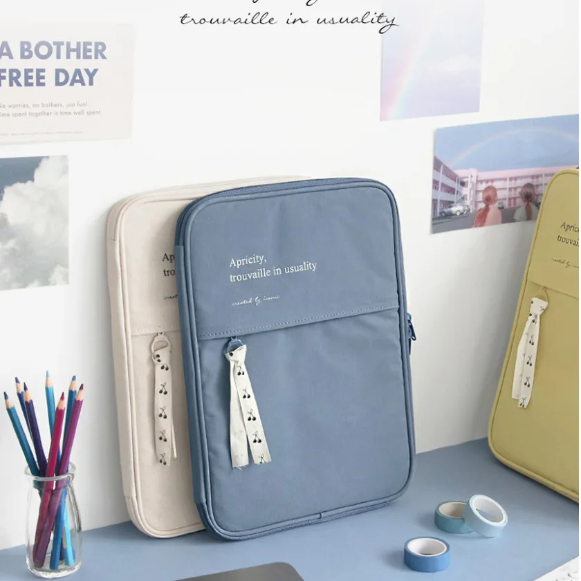 Simplified letter tablet storage bag suitable for iPad 9.7-11 inch macbook/LG/Samsung 13.3 inch/slim notebook 14 inch