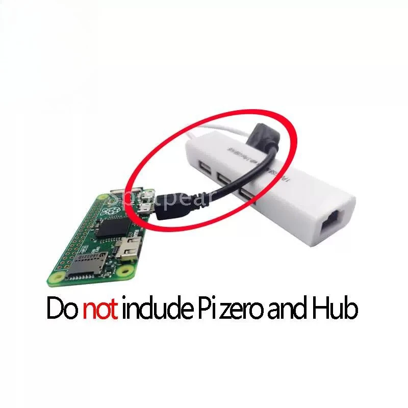 Micro USB To USB Female OTG Adapter Cable Compatible With Raspberry Pi Zero W Pi0