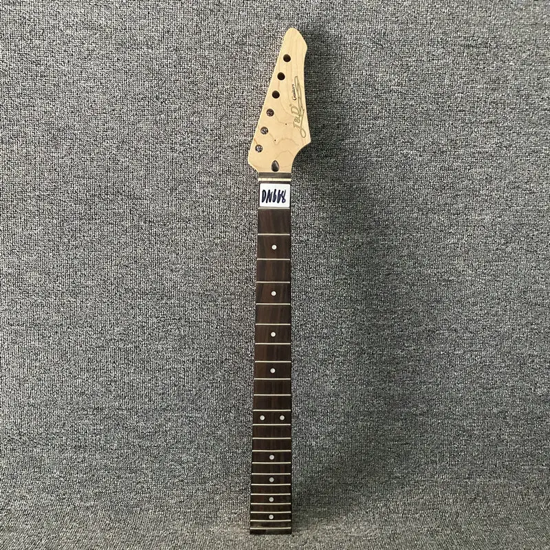 DN668 Original J&D Brand Electric Guitar Neck Rosewood Trussrod Inlay 22Frets 648 Scales Length Right Hand DIY Guitar Parts