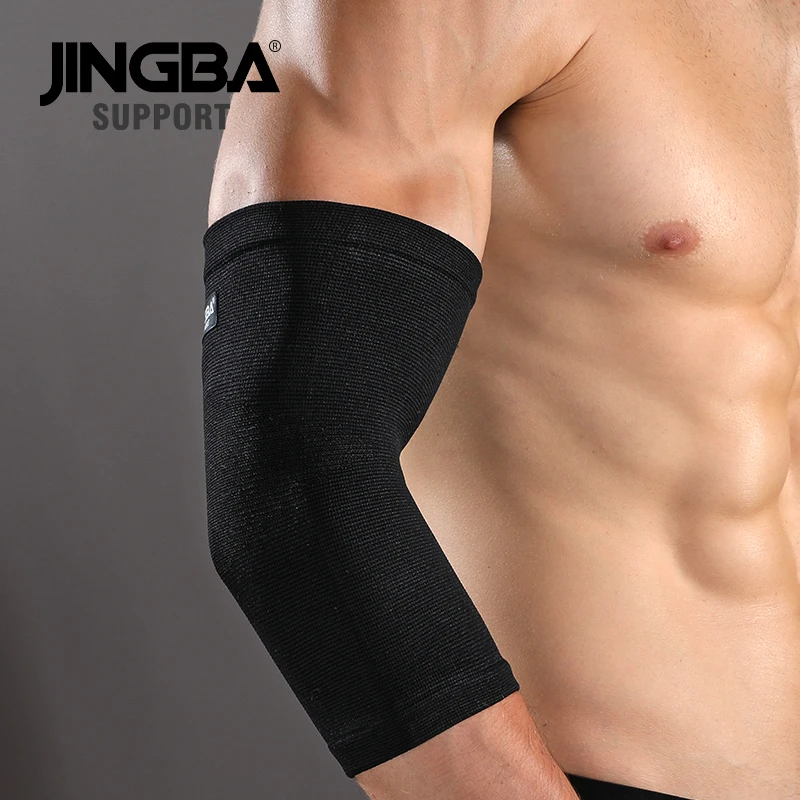 1 Pc Breathable Elbow Support Compression Elastic Arm Brace Nylon Arm Sleeve