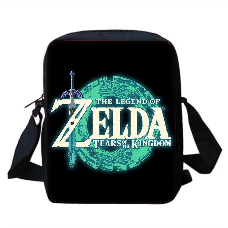 The Game L-LegendS of ZeldaS Boy Girls Printed Shoulder Messenger Bag Child Casual Handbag Men Women Phone Bag Shopping Bag