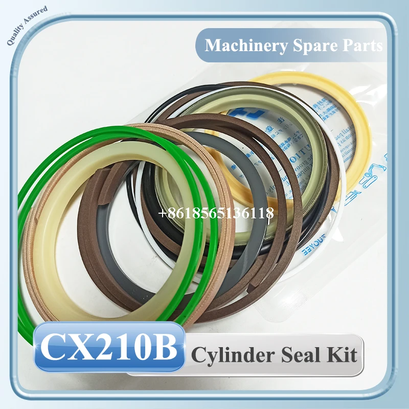 

CX210B Boom Arm Bucket Cylinder Seal Kit for CX210B Excavator Hydraulic Oil Seal Kits