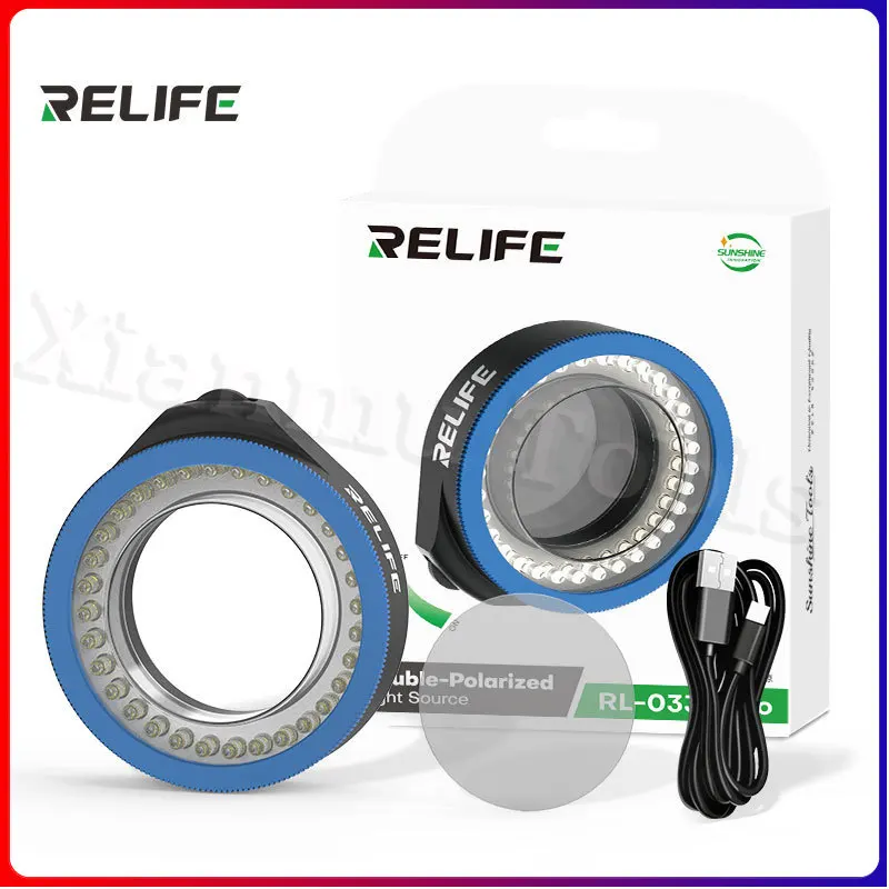 

Двойной поляризованный источник света RL-033E Pro может регулировать поляризатор, устраняет отражение и восстанавливает истинные цвета.