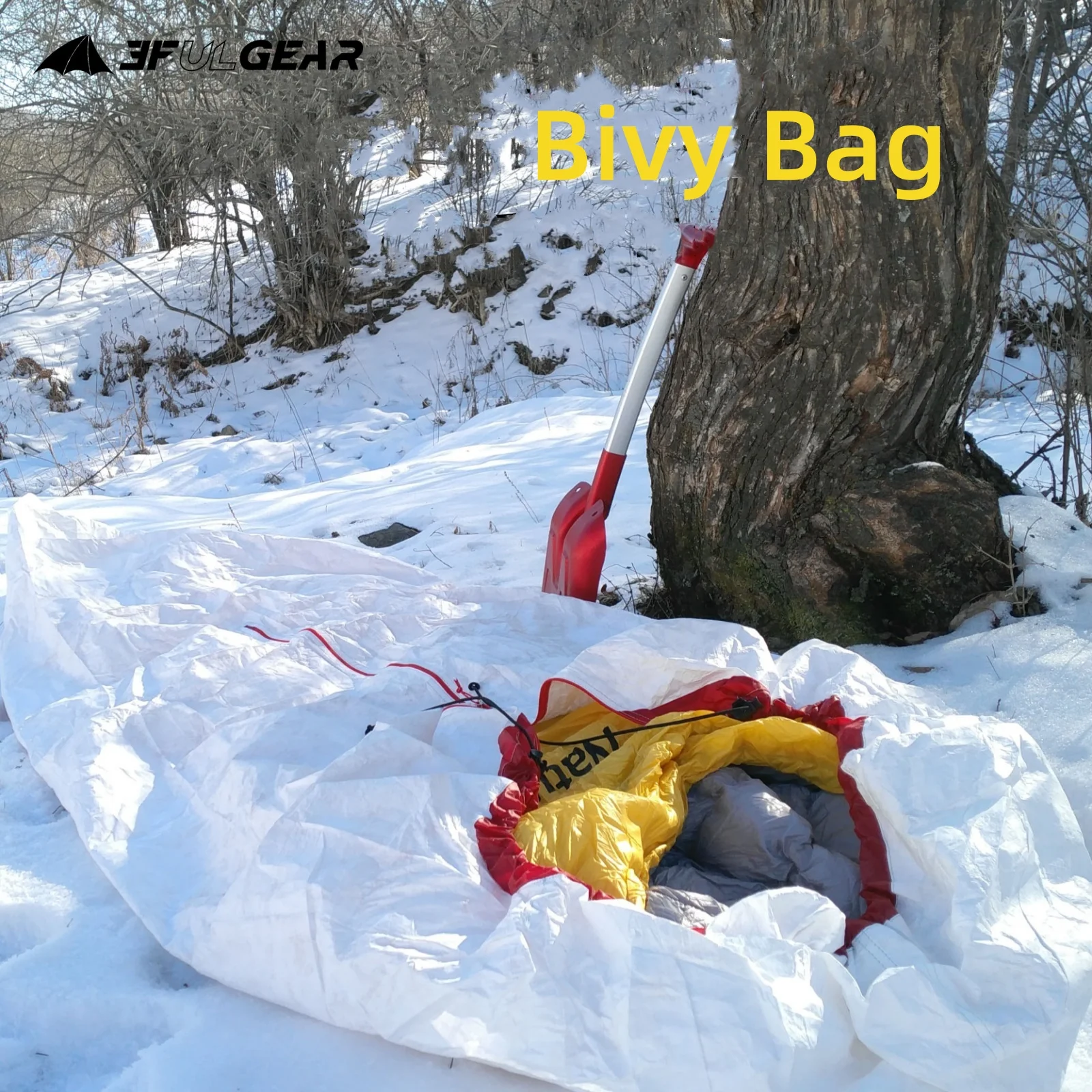 3F UL GEAR Tyvek Bivy Sack Outdoor Camping Sleeping Bag Cover Ultralight Portable Bivy Bag Waterproof Moisture-proof