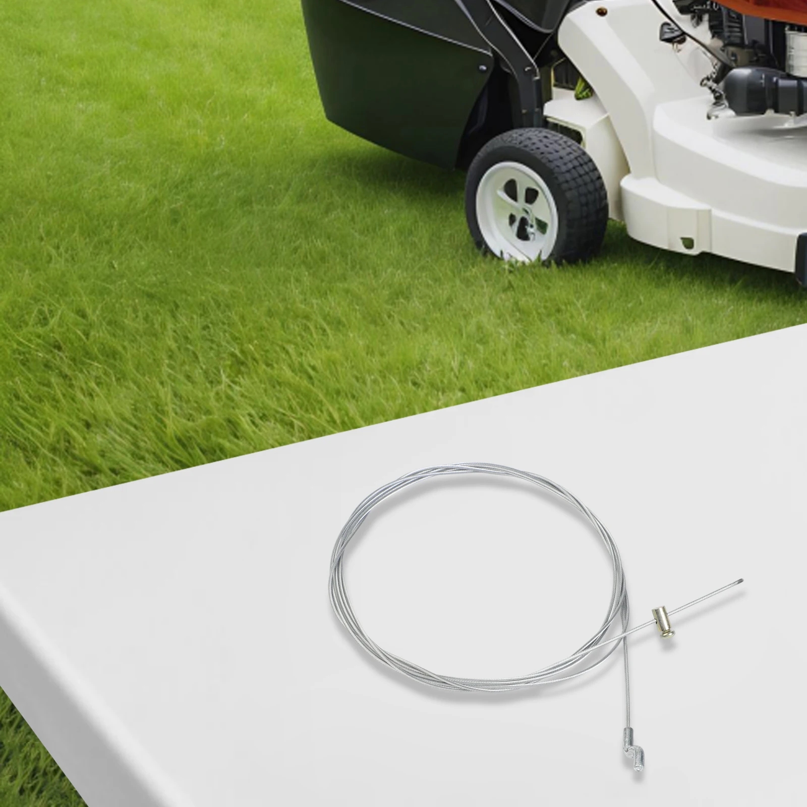 For Motorised Garden Machines Kits Cable Tie Assembly Brake Wheel Cable Drive Throttle Lawn Mower Pratical Rope Diameter 1.5mm