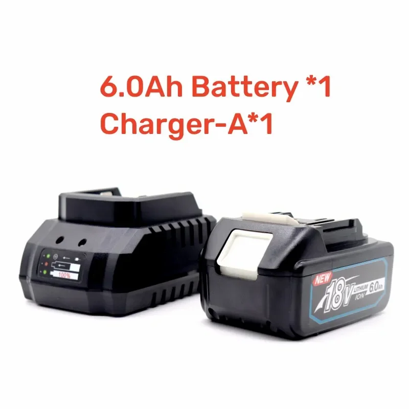 Neuer Verbesserter 18V 6000mAh Akku für Makita Elektrowerkzeuge BL1860 BL1850 BL1840 BL1830 Ersatz-Lithium-Akku
