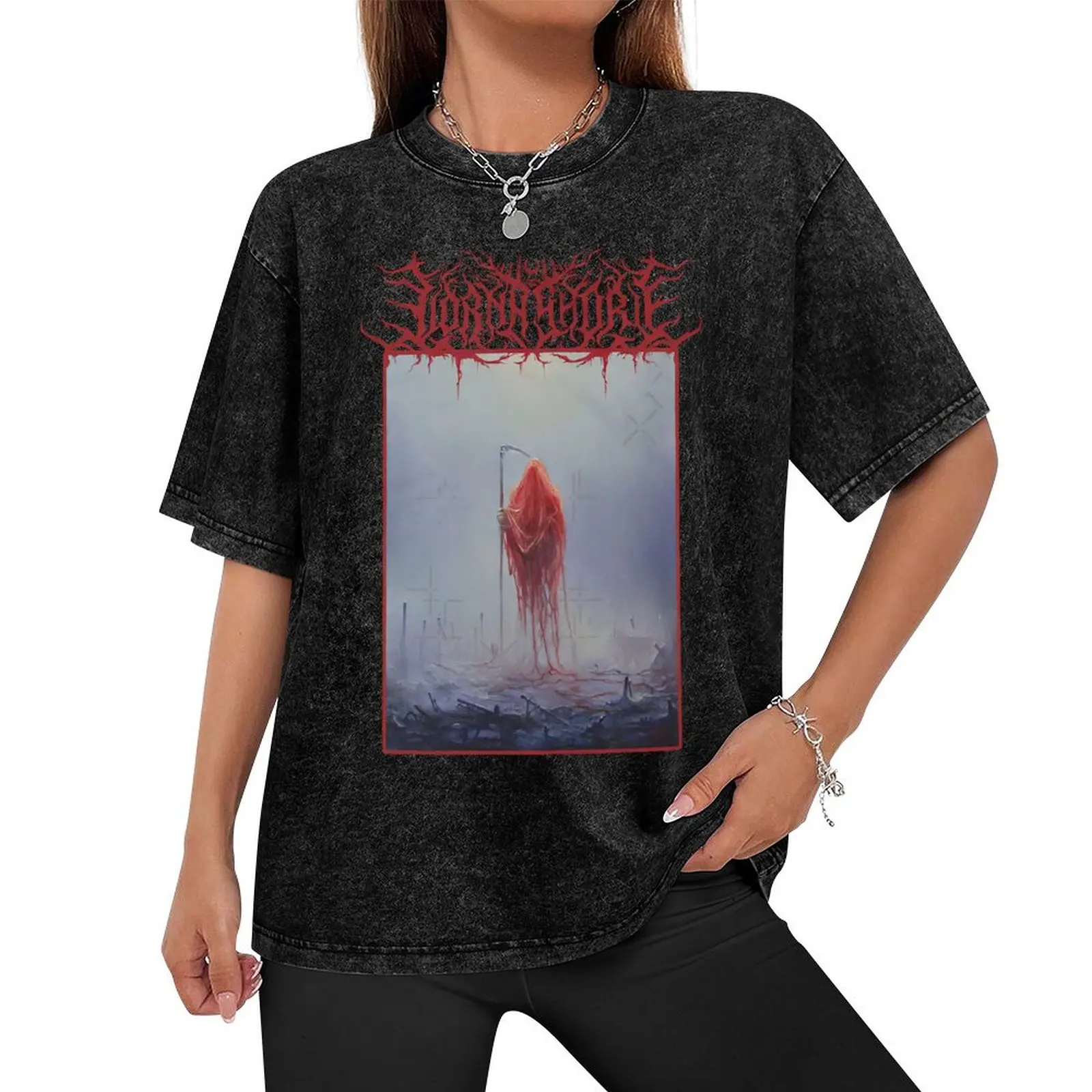 And I Return To Nothingness Lorna Shore T-Shirt sports fans anime clothes oversized new edition men clothing