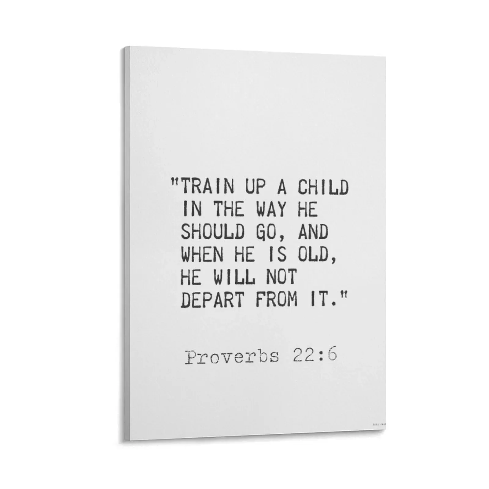 

Proverbs 22:6 Canvas Painting Decoration pictures room wall room decoration wall decoration home decorations and organization
