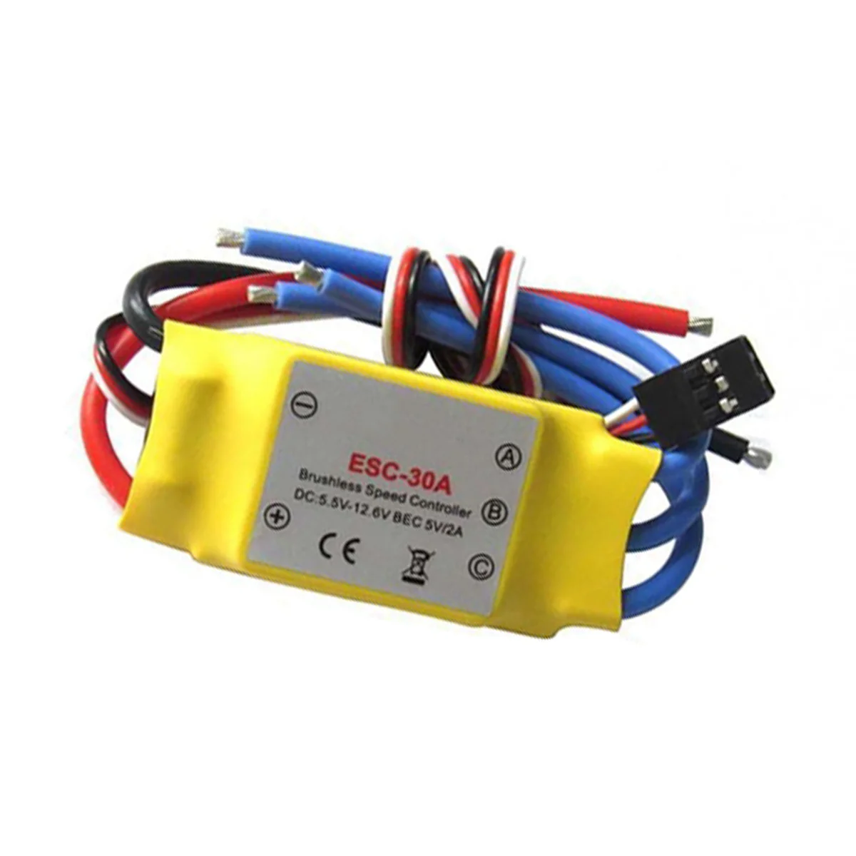 AD41-For F450 F550 ثابت الجناح أربعة ستة محاور 30A أصفر بدون فرش متعدد الوظائف محمول مريح التحكم الكهربائي