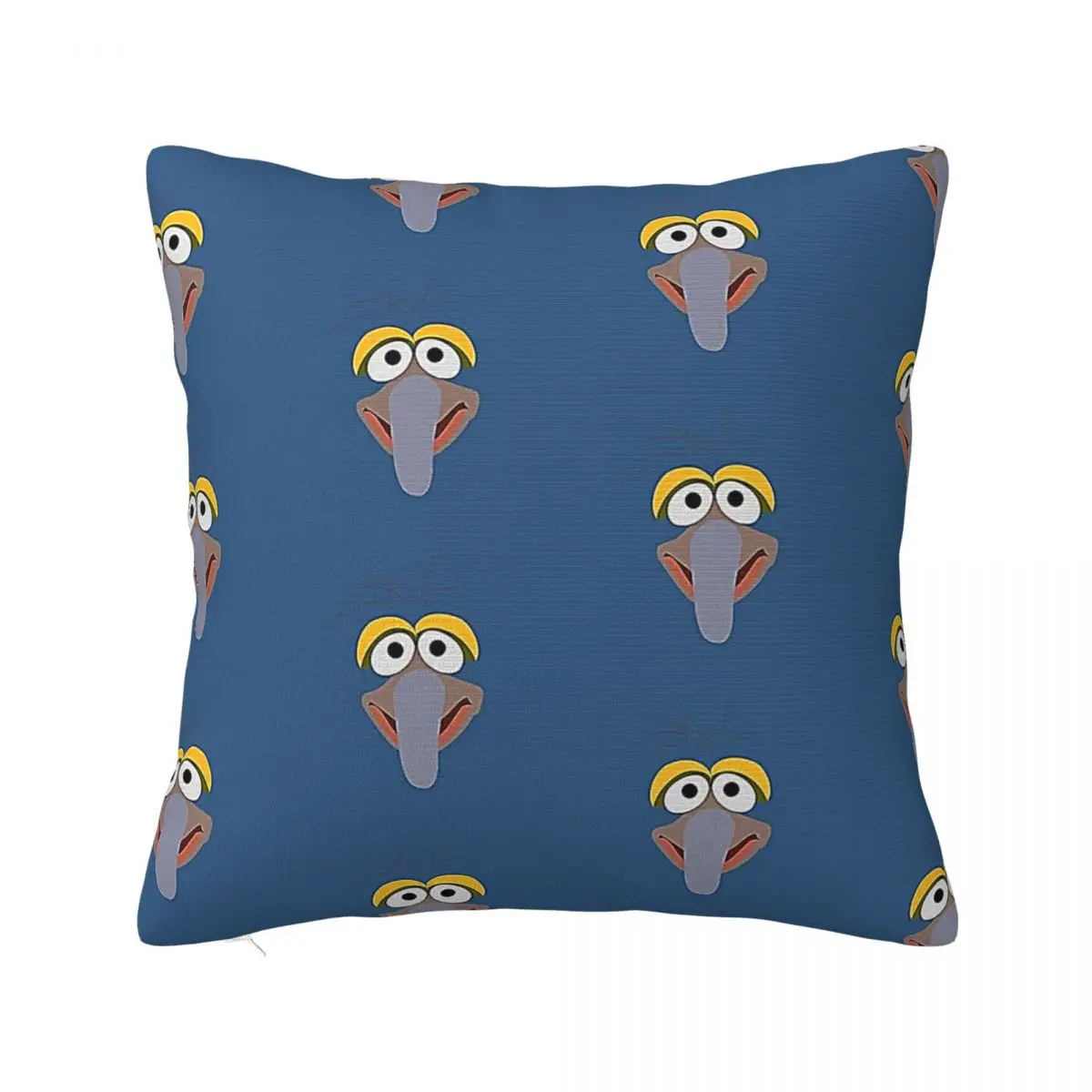 Gonzo White Square pillow