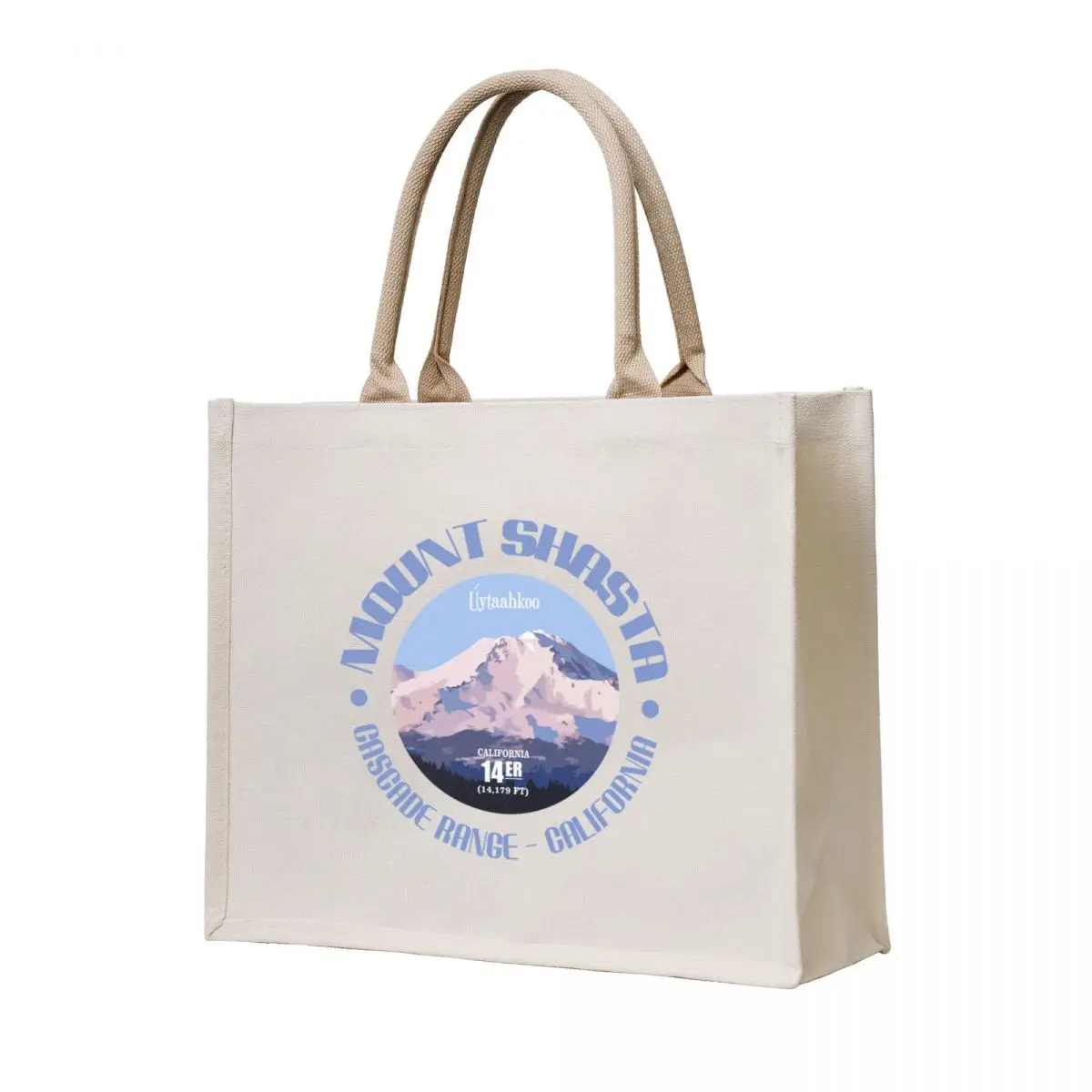 

Mount Shasta (P) Tote Bag canvas tote bag foldable reusable bag Canvas